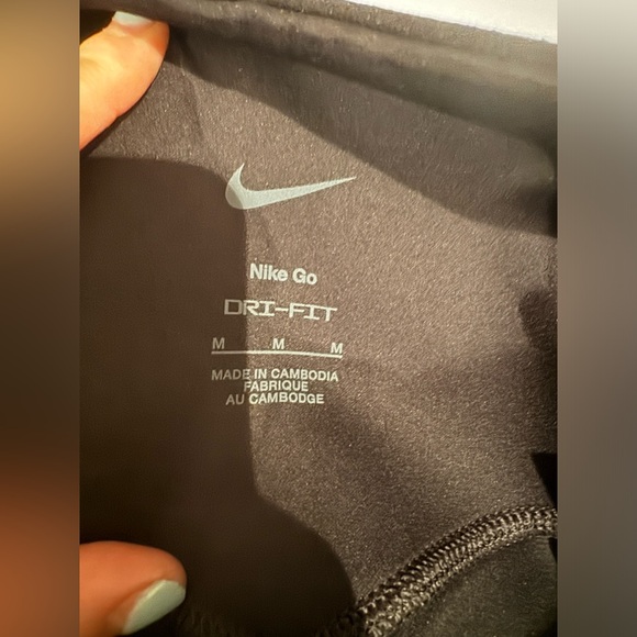 Nike Dri-FIT Go Rush Medium Black Cropped Leggings. 🖤⚡️ - Picture 4 of 5